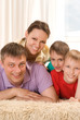 parents with their two children