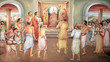 Picture in a temple