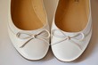 Weiße Ballerinas