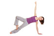Junge Frau beim Fitness-Training