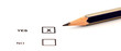 checklist and vote