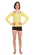 Junge sportliche Frau