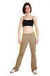 Schlanke Fitnesstrainerin
