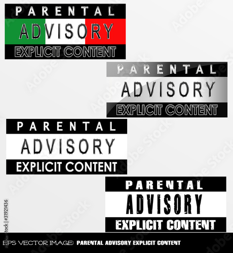 Vector: eps Vector image:PARENTAL ADVISORY EXPLICIT CONTENT eps Vector image:PARENTAL ADVISORY EXPLICIT CONTENT