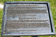 Commemorative plaque in the Empedocles garden, Agrigento, Sicily