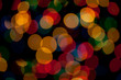 glowing light blur
