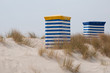Zwei Strandzelte
