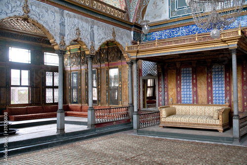 Photo: Harem in Topkapi palace, Istanbul, Turkey Harem in Topkapi palace, Istanbul, Turkey