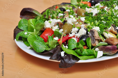Photo: Salatplatte Salatplatte