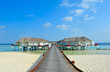 Maldive water villa - bungalows