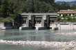 Hydroelectric power plant in Austria - Traun river