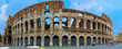 The Colosseum in Rome Italy