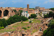Roman ruins in Italy