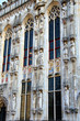 Detail Fassade Rathaus Brügge