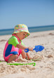 At the beach