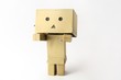 Bonhomme en carton mignon