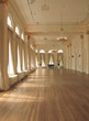 Huge ballroom with piana