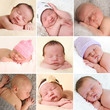 Newborn babies collection