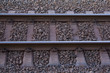 rail and rocks