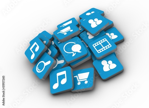 Illustration: apps apps