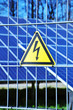 Solaranlage - Warnzeichen Strom