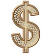 Diamant Symbol Dollar
