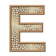 Diamant Buchstabe E