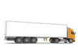 Tractor Trailer Semi-Truck. Part of warehouse series.