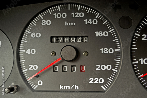Photo: Car Tachometer Car Tachometer