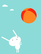 Bunny playing