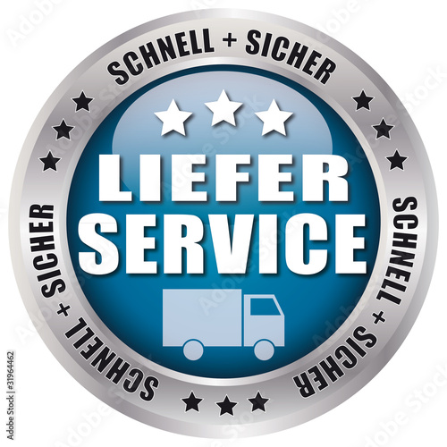 Vector: Lieferservice - schnell und sicher Lieferservice - schnell und sicher