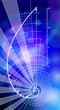 Golden Ratio (Golden Proportion) & blue ecology background