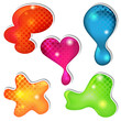 Set di stickers - Shiny stickers collection