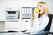 Foto: kleine pause im büro kleine pause im büro