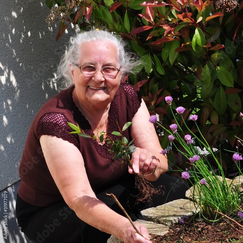 Foto: Gartenarbeit Gartenarbeit