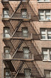 Foto: Schattenspiel mit Feuerleitern in New York Schattenspiel mit Feuerleitern in New York