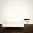 modern Contemporary comfortable interior with 3d rendering