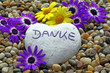 Herz mit der Inschrift Danke
