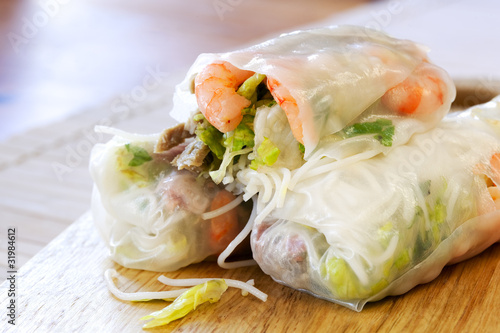 Photo: Rice Paper Rolls Rice Paper Rolls