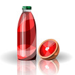 vector organic grape juice