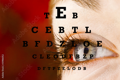 Photo: Beautiful Eye - Eyechart II Beautiful Eye - Eyechart II