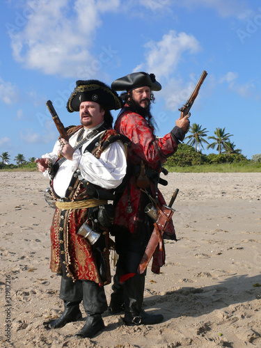 Photo: Two Dueling Pirates Two Dueling Pirates