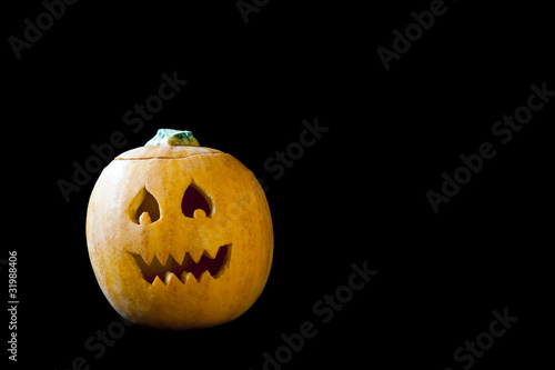 Photo: Scary Jack-o-lantern Scary Jack-o-lantern