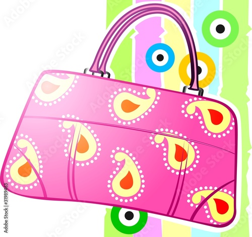 Illustration: Ladies bag Ladies bag