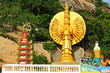 Thousand hands of god (u lai) at kao takiab, huahin, thailand