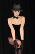 Cabaret Sexy Lady In Black Cabaret Sexy Lady In Black