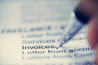 Incoices word with small dof