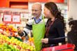 Grocer and Customer Grocer and Customer