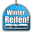 Winterreifen jetzt hier wechseln! Button, Icon