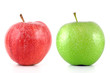 Pomme rouge Gala et Pomme verte Granny Smith (Bio)